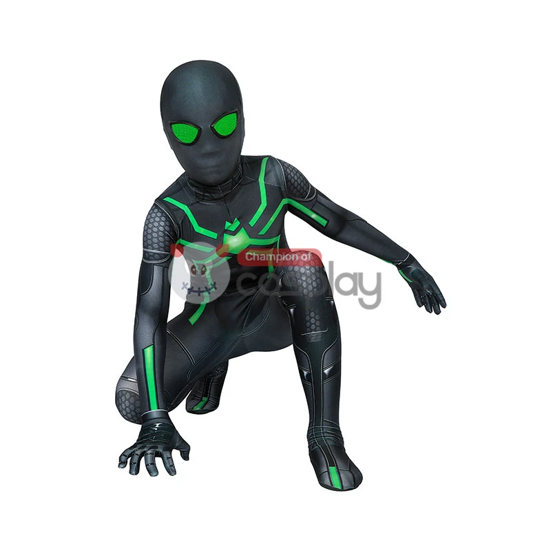 Spider Man Stealth Big Time Cosplay Costume Spiderman Jumpsuit For Kids 6 Spider Man Stealth Big Time Cosplay Costume Spiderman Jumpsuit For Kids - Image 6