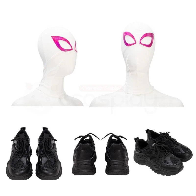 Spider Gwen Stacy Cosplay Costume Spiderman Across The Spider-Verse Women Suit Top Level 6 Spider Gwen Stacy Cosplay Costume Spiderman Across The Spider-Verse Women Suit Top Level - Image 6