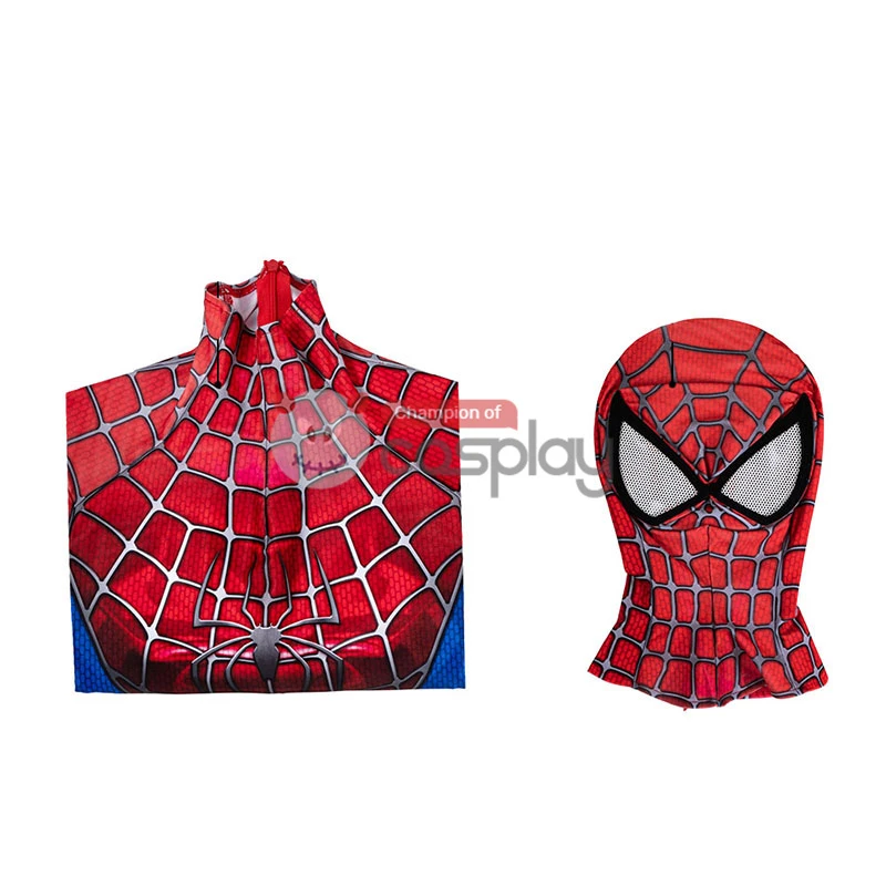 Female Spiderman Tobey Maguire Jumpsuit Spider Man Cosplay Suit 6 Female Spiderman Tobey Maguire Jumpsuit Spider Man Cosplay Suit - Image 6