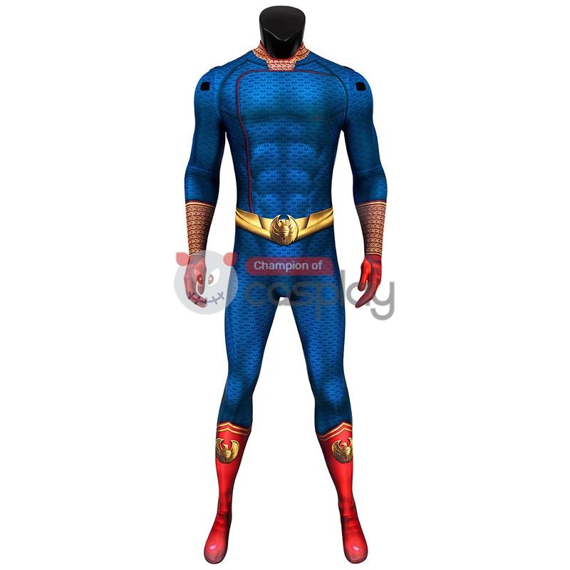 The Boys Cosplay Suit The Homelander Jumpsuit Costume For Adult 6 The Boys Cosplay Suit The Homelander Jumpsuit Costume For Adult - Image 6