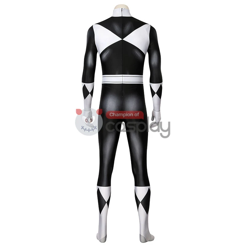 Adult Power Rangers Jumpsuit Mighty Morphin Power Rangers Cosplay Costume 12 Adult Power Rangers Jumpsuit Mighty Morphin Power Rangers Cosplay Costume - Image 12
