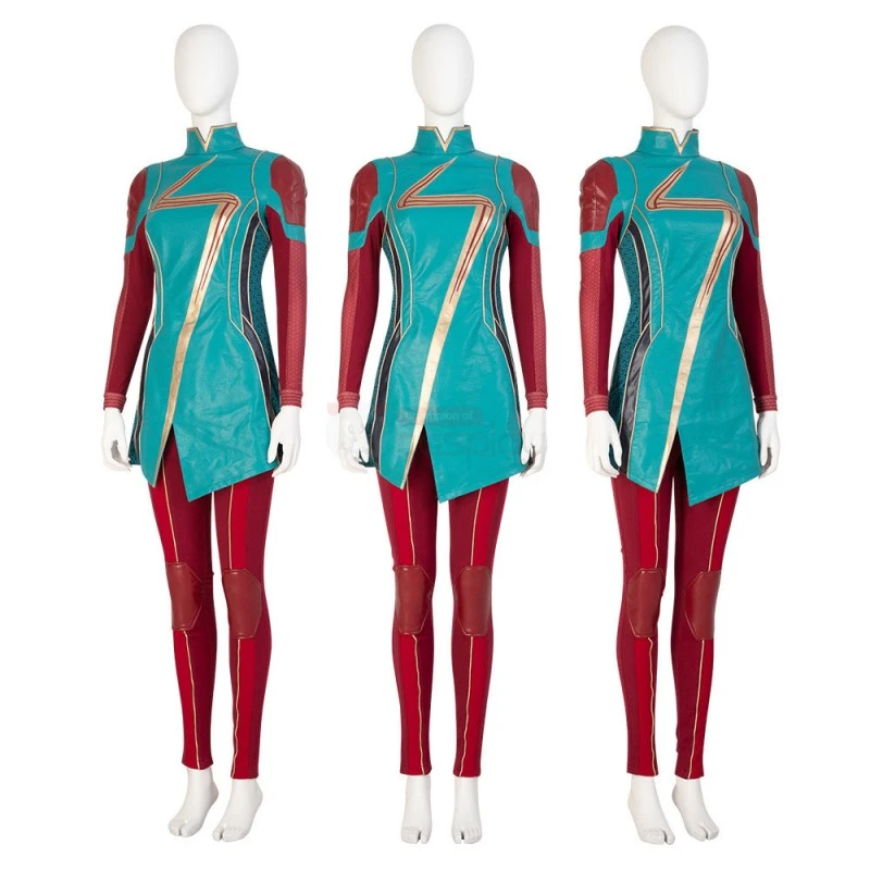 Ms. Marvel Kamala Khan Cosplay Costume 5 Ms. Marvel Kamala Khan Cosplay Costume - Image 5
