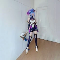 LOL Star Guardian Akali Cosplay Costume 2022 League Of Legends Cosplay Suit -Cosplay Clothing Store 55 800x800 6