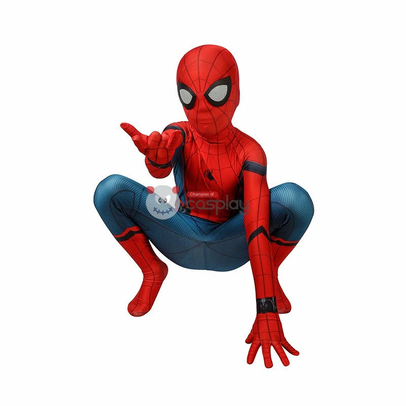 Ready To Ship For Kids Spider-Man Homecoming Cosplay Costume 6 Ready To Ship For Kids Spider-Man Homecoming Cosplay Costume - Image 6