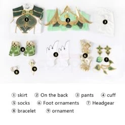 Genshin Impact Nahida Cosplay Costume Lesser Lord Dress 27 Genshin Impact Nahida Cosplay Costume Lesser Lord Dress -Cosplay Clothing Store 6 800x800 132