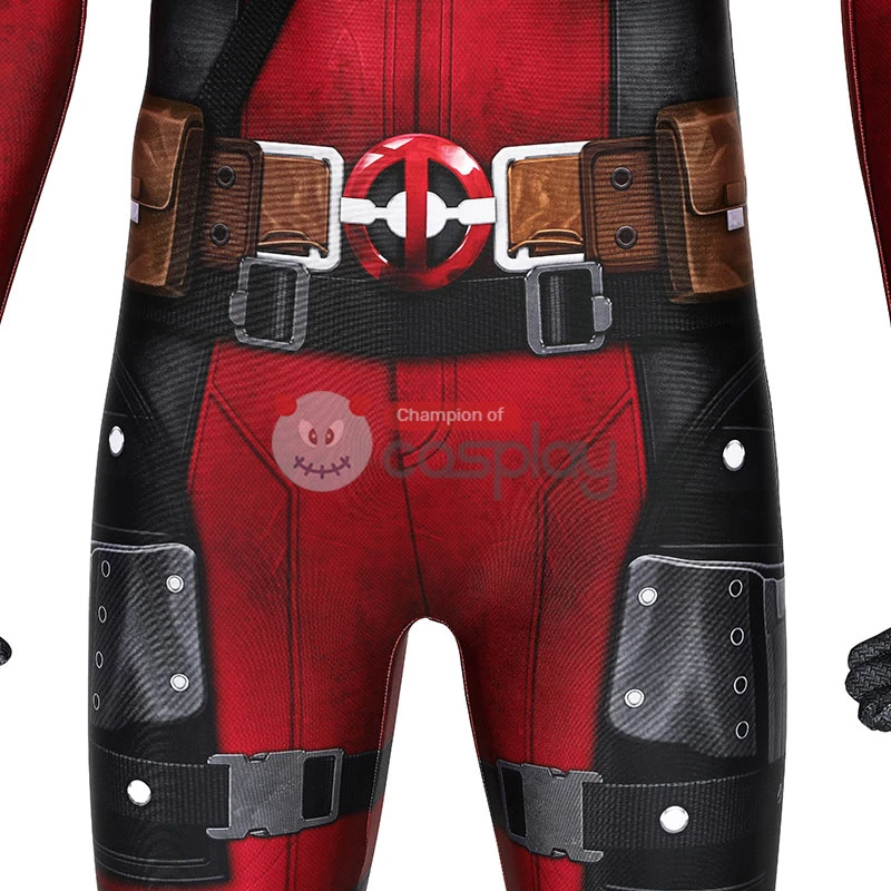 New Deadpool Wade Wilson Jumpsuit Cosplay Costume 7 New Deadpool Wade Wilson Jumpsuit Cosplay Costume - Image 7
