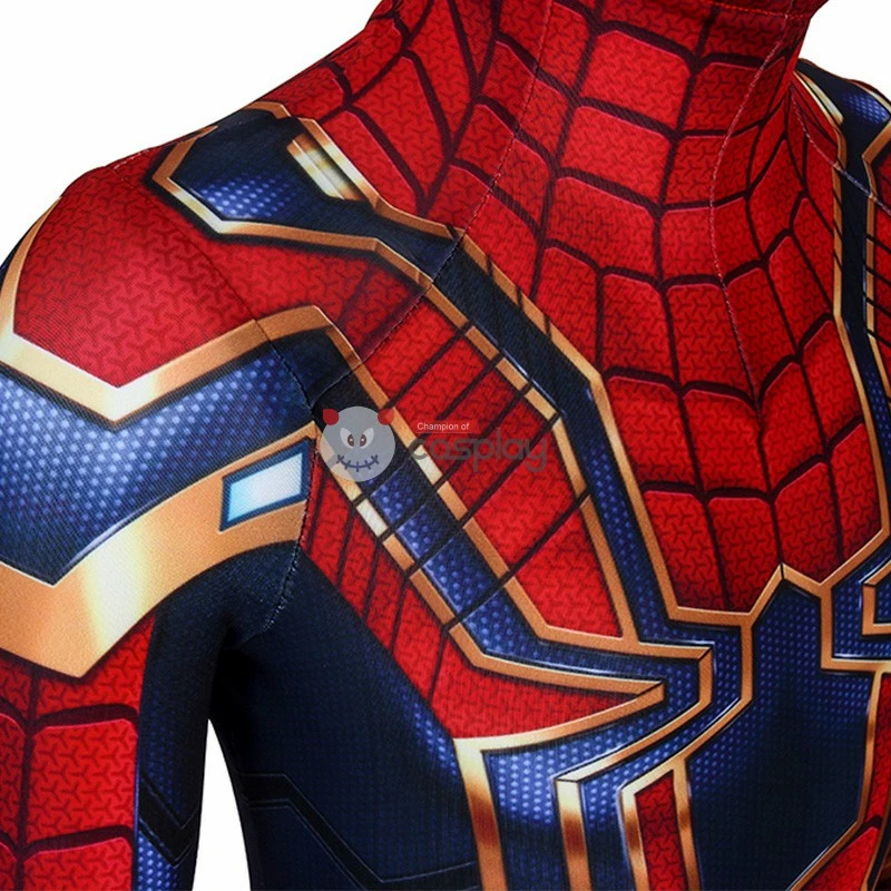 Kids Iron Spiderman Costume Avengers Endgame Spider-Man Peter Parker Cosplay Costumes 9 Kids Iron Spiderman Costume Avengers Endgame Spider-Man Peter Parker Cosplay Costumes - Image 9