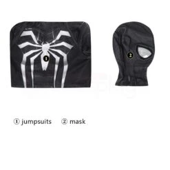 Kids Spiderman Miles Morales Suit Spider Man Venom Black Cosplay Costume -Cosplay Clothing Store 6 800x800 214