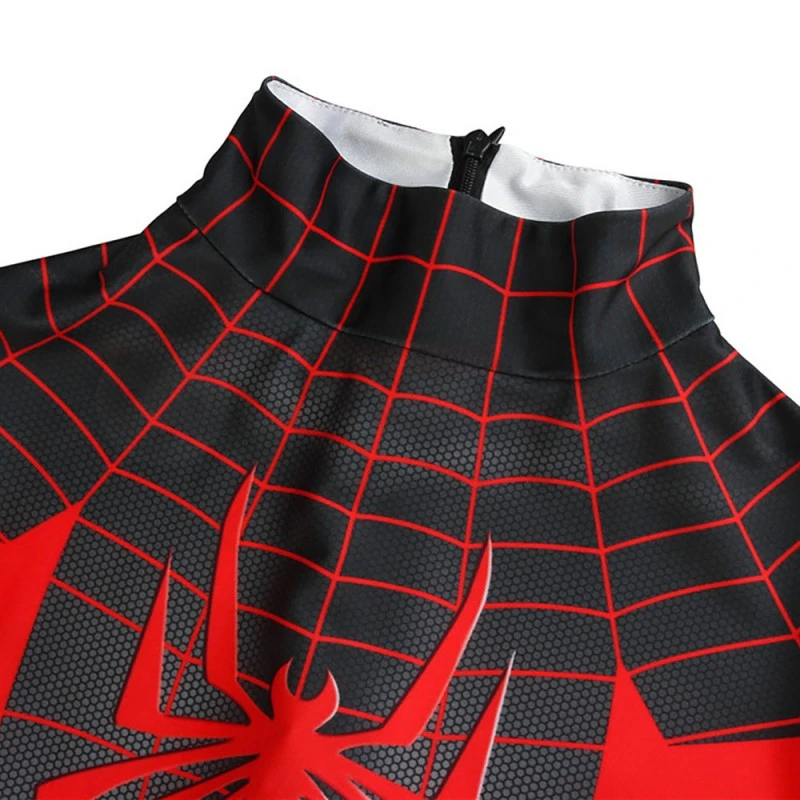 Ultimate Spider-Man Cosplay Costume Miles Morales Jumpsuit 8 Ultimate Spider-Man Cosplay Costume Miles Morales Jumpsuit - Image 8