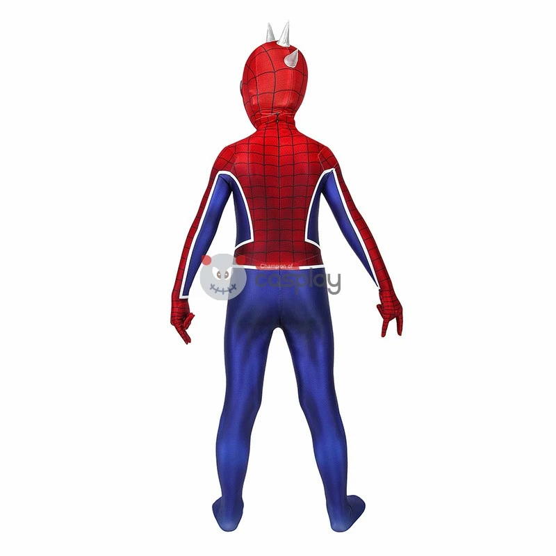 Kids Spider Man Costumes Spider-Man PS4 Punk Suit Cosplay Costumes 6 Kids Spider Man Costumes Spider-Man PS4 Punk Suit Cosplay Costumes - Image 6