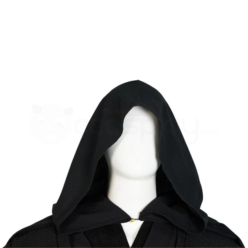 Star Wars The Mandalorian Luke Skywalker Black Cosplay Costumes 6 Star Wars The Mandalorian Luke Skywalker Black Cosplay Costumes - Image 6