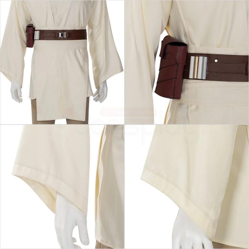 Star Wars Obi Wan Kenobi Jedi Cosplay Costume 7 Star Wars Obi Wan Kenobi Jedi Cosplay Costume - Image 7