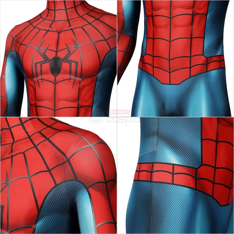 Spider-Man 3 No Way Home Cosplay Costumes Peter Parker Classic Jumpsuits 6 Spider-Man 3 No Way Home Cosplay Costumes Peter Parker Classic Jumpsuits - Image 6