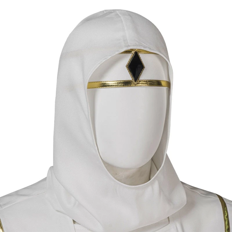 Mighty Morphin Power Rangers Tommy Oliver White Cosplay Costumes MMPR Cosplay Suit 12 Mighty Morphin Power Rangers Tommy Oliver White Cosplay Costumes MMPR Cosplay Suit - Image 12