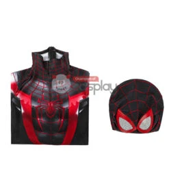 Spider Man Miles Morales Cosplay Costume Spiderman Jumpsuit For Kids -Cosplay Clothing Store 7 800x800 198
