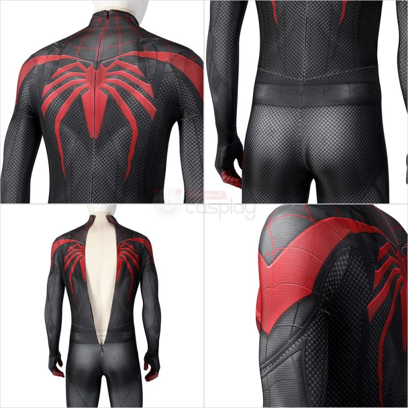Spider-Man Miles Morales PS5 Cosplay Costume Spiderman Suit 7 Spider-Man Miles Morales PS5 Cosplay Costume Spiderman Suit - Image 7