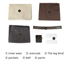 2022 Obi-Wan Kenobi Cosplay Costume New Star Wars Suit -Cosplay Clothing Store 7 800x800 229