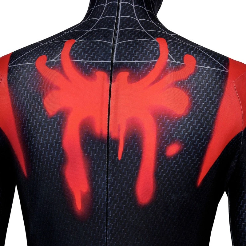 Miles Morales Bodysuit Spiderman Into The Spider-Verse Cosplay Costume 8 Miles Morales Bodysuit Spiderman Into The Spider-Verse Cosplay Costume - Image 8