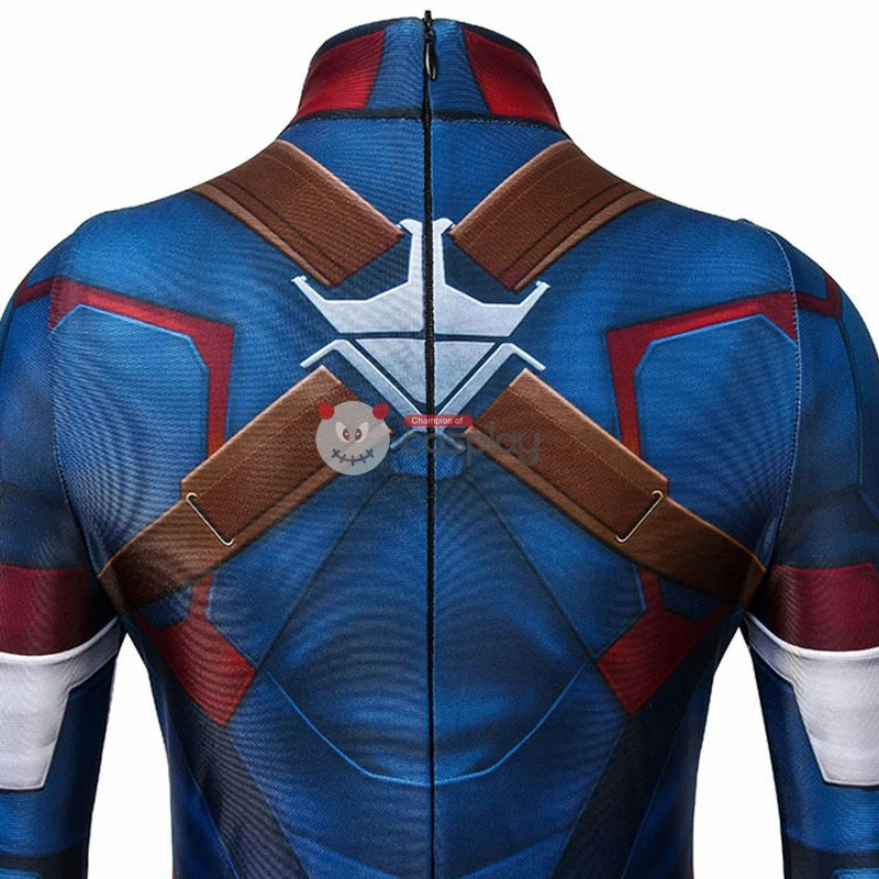 Kids Captain America Costume Avengers: Age Of Ultron Steven Rogers Cosplay Costume 7 Kids Captain America Costume Avengers: Age Of Ultron Steven Rogers Cosplay Costume - Image 7