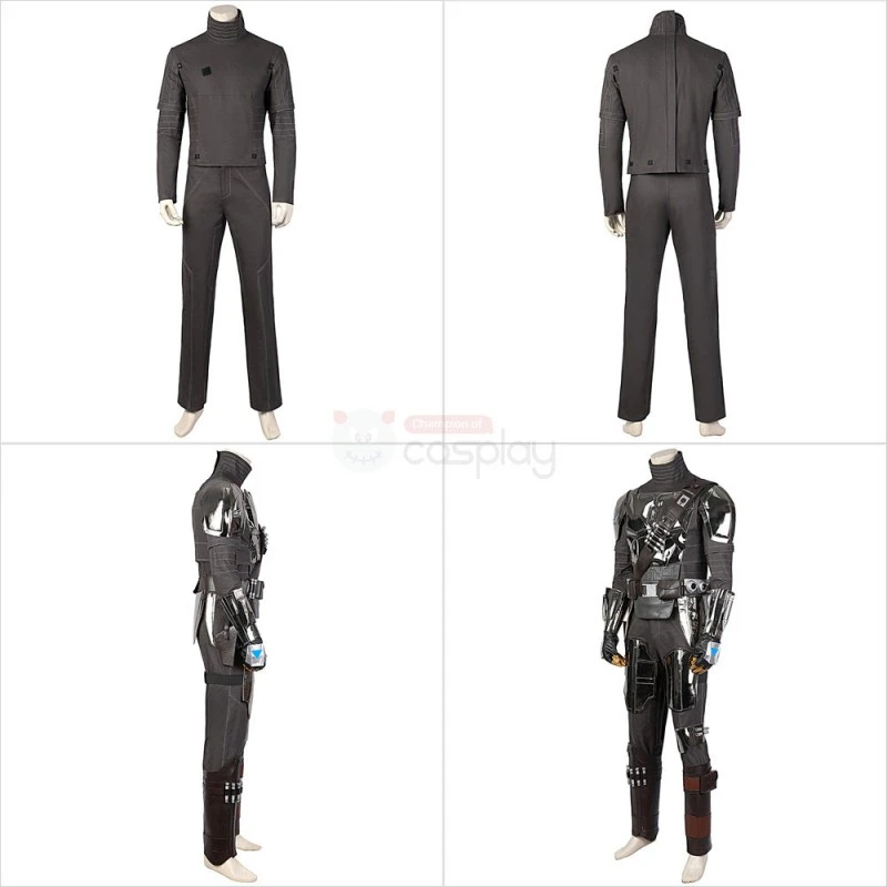 The Mandalorian Season 2 Cosplay Costume Halloween Outfit 10 The Mandalorian Season 2 Cosplay Costume Halloween Outfit - Image 10