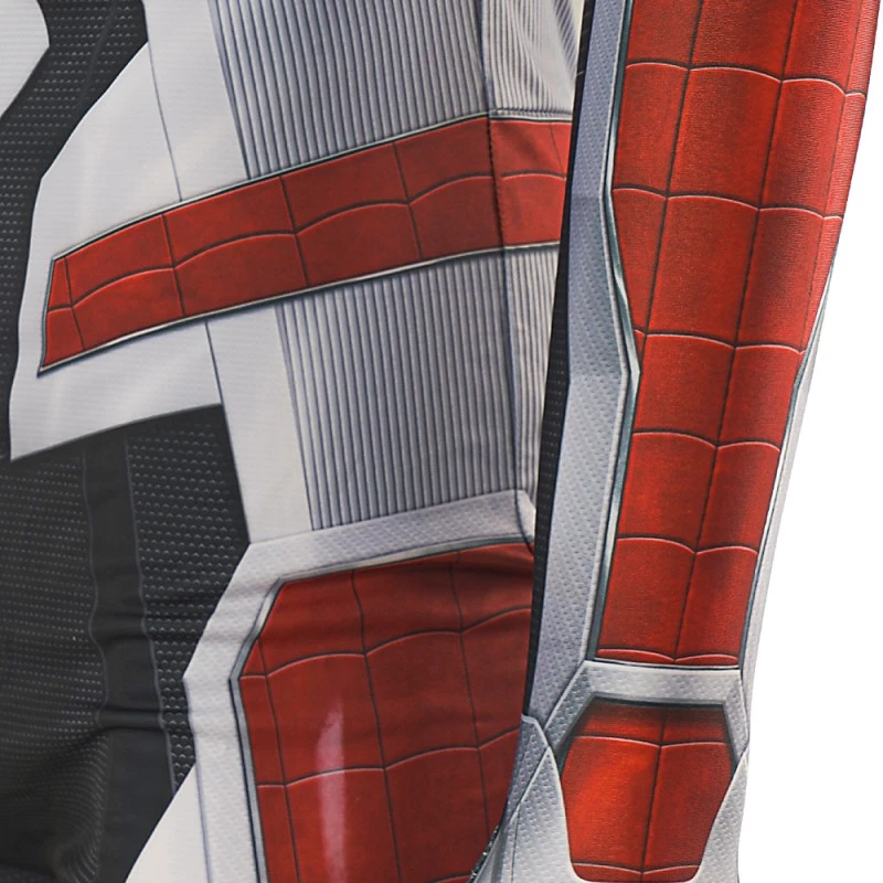 2023 Spiderman PS4 White Armor Jumpsuit Cosplay Costume 11 2023 Spiderman PS4 White Armor Jumpsuit Cosplay Costume - Image 11