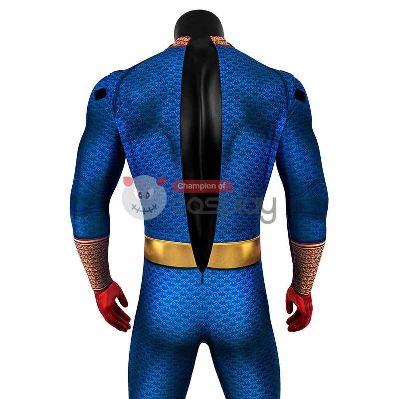 The Boys Cosplay Suit The Homelander Jumpsuit Costume For Adult 8 The Boys Cosplay Suit The Homelander Jumpsuit Costume For Adult - Image 8