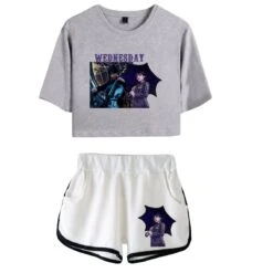 Wednesday Addams T-shirt The Addams Family Womens Shorts -Cosplay Clothing Store 7 800x800 516
