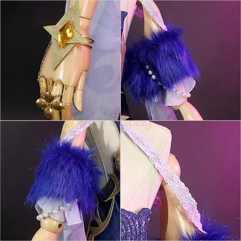 Genshin Impact Ningguang Orchid's Evening Gown Cosplay Costumes 8 Genshin Impact Ningguang Orchid's Evening Gown Cosplay Costumes - Image 8