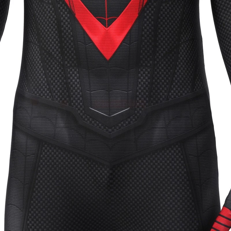 Spider-Man Miles Morales PS5 Cosplay Costume Spiderman Suit For Kids 8 Spider-Man Miles Morales PS5 Cosplay Costume Spiderman Suit For Kids - Image 8