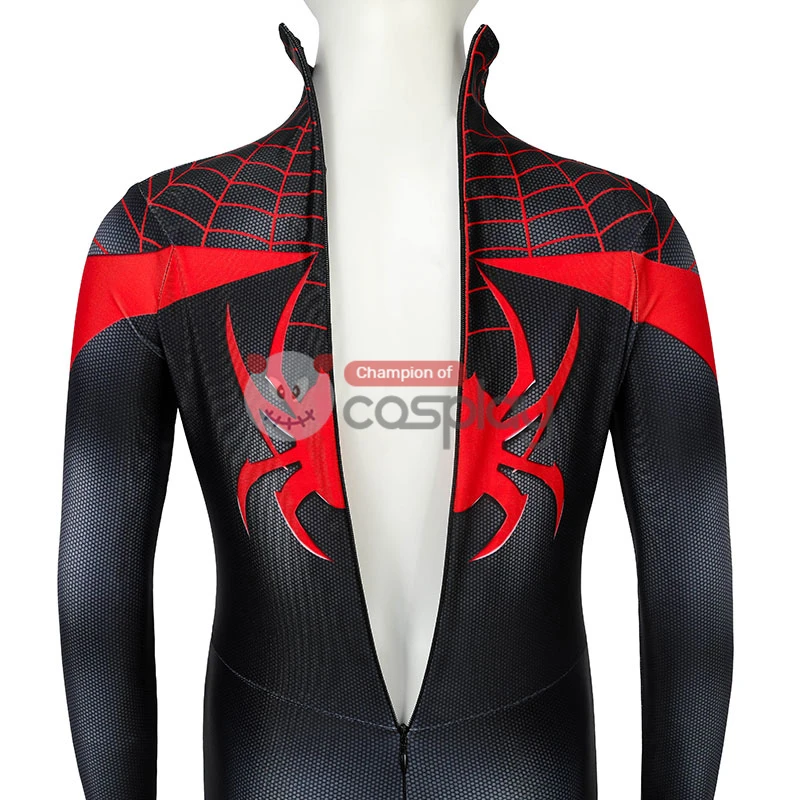 Kids Ultimate Spider Man Cosplay Costume Spiderman PS5 Miles Morales Jumpsuit 9 Kids Ultimate Spider Man Cosplay Costume Spiderman PS5 Miles Morales Jumpsuit - Image 9