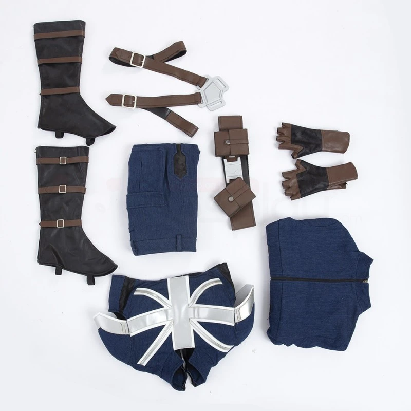 What If Peggy Carter Cosplay Costume Captain Carter Stealth Suit 6 What If Peggy Carter Cosplay Costume Captain Carter Stealth Suit - Image 6