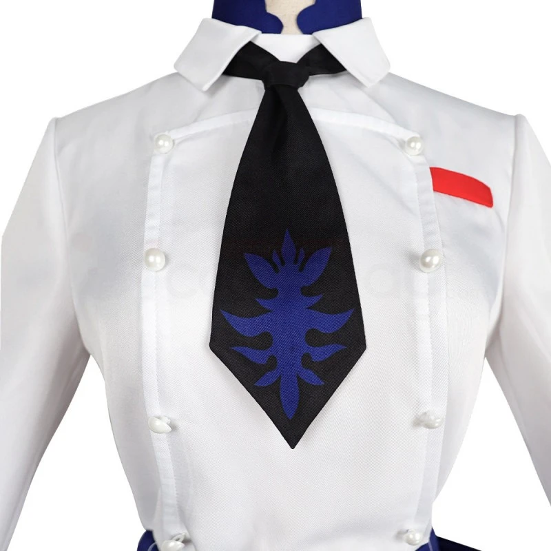 Genshin Impact Eula Pizza Hut Cosplay Costume 9 Genshin Impact Eula Pizza Hut Cosplay Costume - Image 9