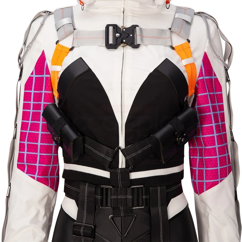 Spider Gwen Stacy Cosplay Costume Spiderman Across The Spider-Verse Women Suit Top Level 9 Spider Gwen Stacy Cosplay Costume Spiderman Across The Spider-Verse Women Suit Top Level - Image 9