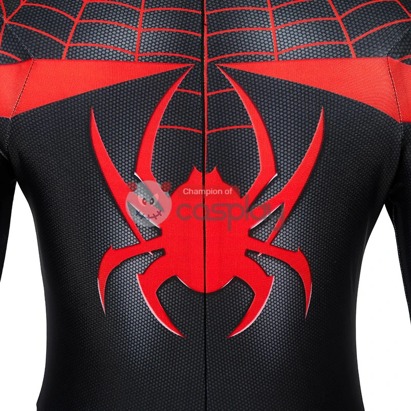 Kids Ultimate Spider Man Cosplay Costume Spiderman PS5 Miles Morales Jumpsuit 10 Kids Ultimate Spider Man Cosplay Costume Spiderman PS5 Miles Morales Jumpsuit - Image 10