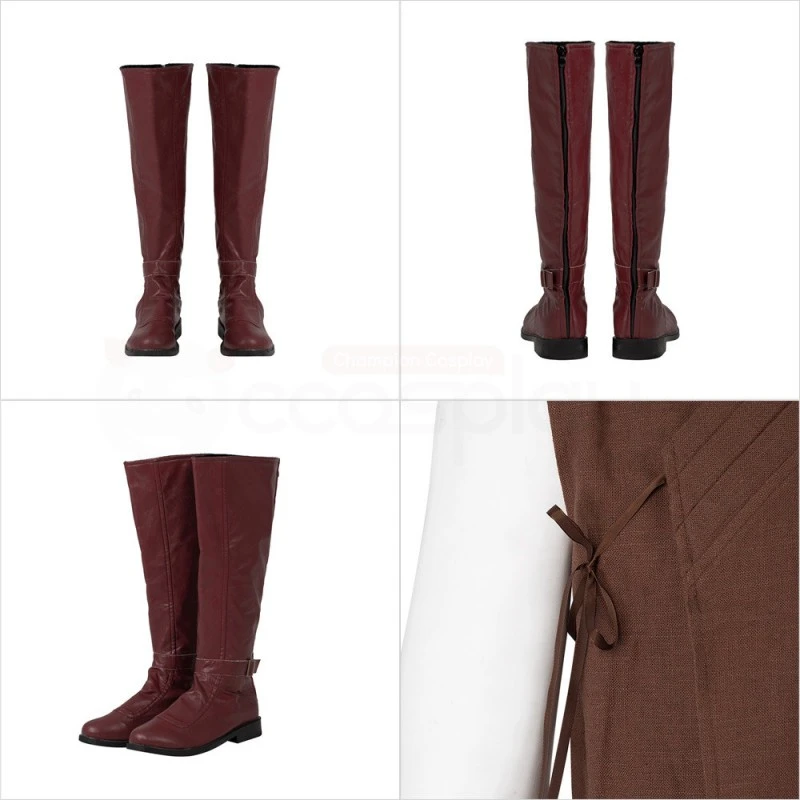 Obi-Wan Kenobi Cosplay Costume Star Wars Cosplay Suit 10 Obi-Wan Kenobi Cosplay Costume Star Wars Cosplay Suit - Image 10