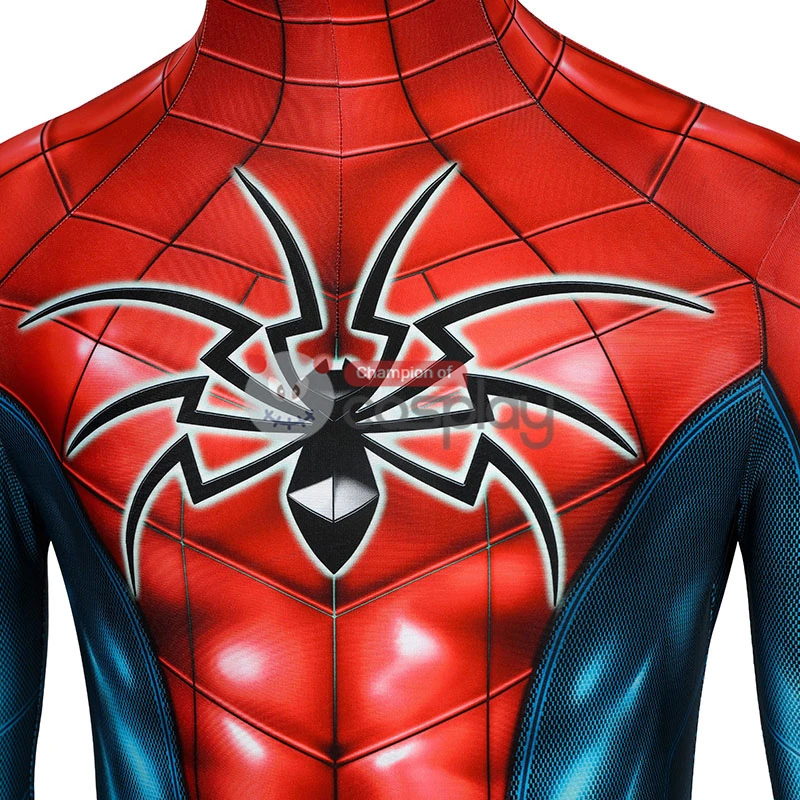 Spiderman Jumpsuit Spider Man PS4 Armour MK IV Zentai Cosplay Costume Suit 10 Spiderman Jumpsuit Spider Man PS4 Armour MK IV Zentai Cosplay Costume Suit - Image 10