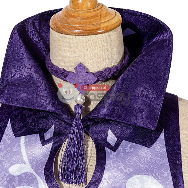 Genshin Impact Cosplay Suit Keqing Costume 19 Genshin Impact Cosplay Suit Keqing Costume - Image 19