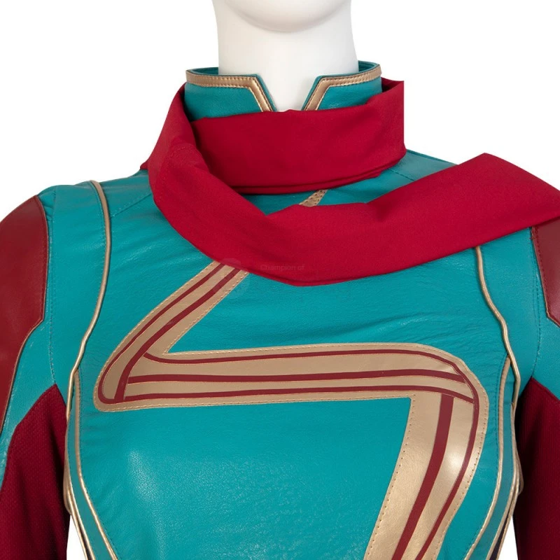 Ms. Marvel Kamala Khan Cosplay Costume 7 Ms. Marvel Kamala Khan Cosplay Costume - Image 7