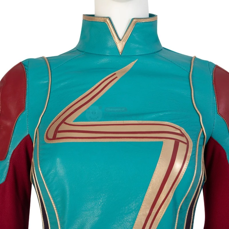 Ms. Marvel Kamala Khan Cosplay Costume 6 Ms. Marvel Kamala Khan Cosplay Costume - Image 6
