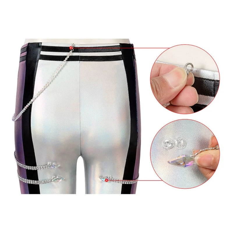 League Of Legends LOL 2020 KDA Kaisa Cosplay Costume 11 League Of Legends LOL 2020 KDA Kaisa Cosplay Costume - Image 11