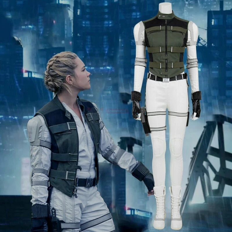 Ready To Ship Black Widow Yelena Belova Cosplay Costume Only Vest 4 Ready To Ship Black Widow Yelena Belova Cosplay Costume Only Vest - Image 4