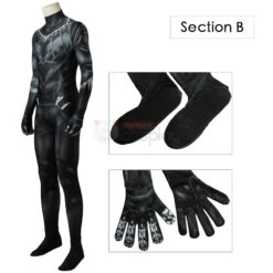 Black Panther Jumpsuit T'Challa Cosplay Costumes -Cosplay Clothing Store C6 800x800 1