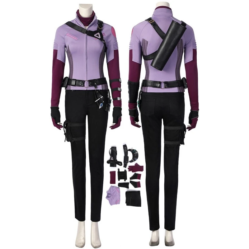 Kate Bishop Costume Young Avengers Hawkeye Cosplay Suit 1 Kate Bishop Costume Young Avengers Hawkeye Cosplay Suit