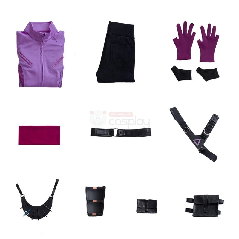 Young Avengers Hawkeye Kate Bishop Cosplay Costume 20 Young Avengers Hawkeye Kate Bishop Cosplay Costume - Image 20