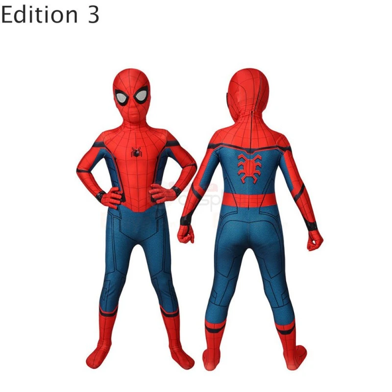 Spiderman Suit Spider-Man Homecoming Peter Park Cosplay Costumes 4 Spiderman Suit Spider-Man Homecoming Peter Park Cosplay Costumes - Image 4