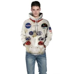 Long Sleeve Nasa Astronaut Hoodie 3D Print Pattern Space Suit -Cosplay Clothing Store QYXH 066 3 800x800 1