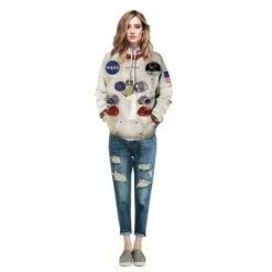 Long Sleeve Nasa Astronaut Hoodie 3D Print Pattern Space Suit -Cosplay Clothing Store QYXH 066 4 800x800 1