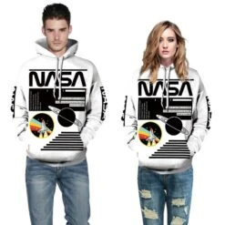 Space Astronaut 3D Print Long Sleeve Sweatshirt NASA Logo Hoodie -Cosplay Clothing Store QYXH 165 5 800x800 1