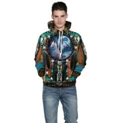 Native American 3D Print Long Sleeve Hoodie -Cosplay Clothing Store QYXH 215 3 800x800 1