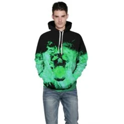 Halloween Daily Going Out Skull Pattern Long Sleeve Hoodie -Cosplay Clothing Store QYXH 360 3 800x800 1